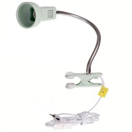Stolná lampa L3A s klipom E14 40W zelená + kábel Stolná lampa L3A s klipom E14 40W zelená + kábel