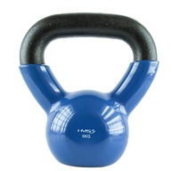 KNV06 MODRÁ LIATINA KETTLEBELL VINYLOVÝ POTAH HMS KNV06 MODRÁ LIATINA KETTLEBELL VINYLOVÝ POTAH HMS