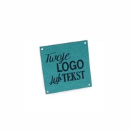 Tag LABELS logo z ekokože, 20 ks personalizované
