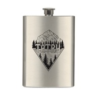 Kovová fľaša bedrová 230 ml - Tatry Kovová fľaša bedrová 230 ml - Tatry