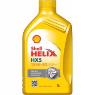 Olej SHELL Helix HX5 15W40, 1 liter