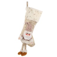 Ponožkový prívesok s vianočným motívom Santa Claus vzor Ponožkový prívesok s vianočným motívom Santa Claus vzor