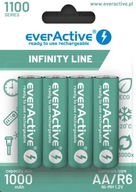 BATÉRIE AA / R6 EVERACTIVE NI-MH 1100 MAH BATÉRIE AA / R6 EVERACTIVE NI-MH 1100 MAH