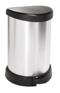 Odpadkový kôš s pedálom 20l CURVER metalíza Odpadkový kôš s pedálom 20l CURVER metalíza