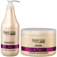 Šampón STAPiZ SLEEK LINE COLOR 1000 ml a maska