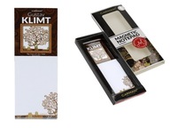 Magnetický zápisník - G. Klimt, Strom života, biele pozadie (CARMANI)