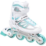 Nastaviteľné korčule RAVEN Advance White/Mint 35-39 Nastaviteľné korčule RAVEN Advance White/Mint 35-39