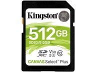 Karta KINGSTON Canvas Select Plus SDXC 512 GB Karta KINGSTON Canvas Select Plus SDXC 512 GB