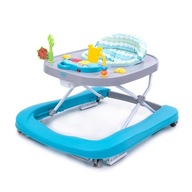 4Baby Walk \ 'n Push Turquoise Walker