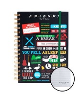 Zápisník A5 z TV seriálu Friends Friends lines 80k Zápisník A5 z TV seriálu Friends Friends lines 80k