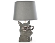 Keramická stolná lampa DOG PUGS Keramická stolná lampa DOG PUGS