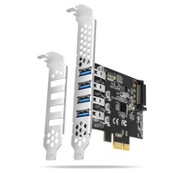 PCEU-43RS PCIe radič 4x USB 3.2 GEN 1 port, PCEU-43RS PCIe radič 4x USB 3.2 GEN 1 port,