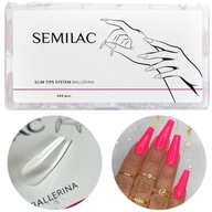 Semilac Slim tips system Balerína matné tipy na nechty 240 ks Semilac Slim tips system Balerína matné tipy na nechty 240 ks