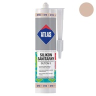 Silikón 280ml ATLAS farba 019 svetlo béžová Silikón 280ml ATLAS farba 019 svetlo béžová