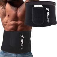 Neoprénový fitness opasok na chudnutie široký 25 cm Neoprénový fitness opasok na chudnutie široký 25 cm