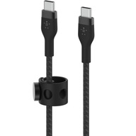 Kábel Belkin Pro Flex USB-C / USB-C, 60W, 3m Kábel Belkin Pro Flex USB-C / USB-C, 60W, 3m