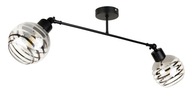 Stropný LAMP nastaviteľný luster LOFT E27 Glass Stropný LAMP nastaviteľný luster LOFT E27 Glass