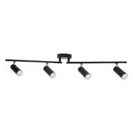 Pohyblivé nástenné a stropné svietidlo LED GAVI-4 Black 18W 3000K Polux Pohyblivé nástenné a stropné svietidlo LED GAVI-4 Black 18W 3000K Polux