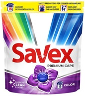 Savex Premium Caps Color Laundry kapsule 15 kusov
