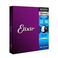 Elixir 11075 12-56 Polyweb bronzové struny Elixir 11075 12-56 Polyweb bronzové struny