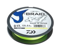 DAIWA BRIDGE J-BRAID X4E 0,07MM 135M ŽLTÁ*: