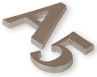 Nápis na dverách Omega, výška 4 cm Nápis na dverách Omega, výška 4 cm
