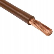 Flexibilný kábel LgY 1x1,5 hnedý 100 m