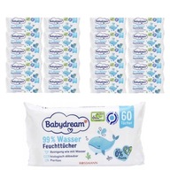 Babydream vlhčené obrúsky 99% voda 60ks x20 Babydream vlhčené obrúsky 99% voda 60ks x20