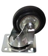 KOLESO KOVOVÉ GUMOVÉ FI 125 MM OTOČNÉ (22) KOLESO KOVOVÉ GUMOVÉ FI 125 MM OTOČNÉ (22)