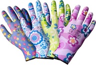 Pracovné rukavice FLORIS, veľkosť 7 - 12 párov, mix