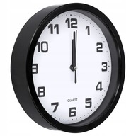 Nástenné hodiny do kuchyne, 20 cm, čierne Nástenné hodiny do kuchyne, 20 cm, čierne