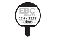 EBC podložky (polokovové) Hayes Sole GX-2 / MX-2,3 EBC podložky (polokovové) Hayes Sole GX-2 / MX-2,3