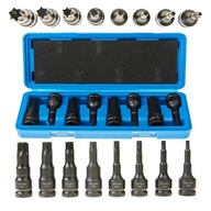 TORX NÁRAZOVÉ KĽÚČA T30-T80 1/2 CR-MO