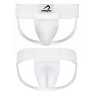 Suspenzorový chránič slabín Overlord white XL Suspenzorový chránič slabín Overlord white XL
