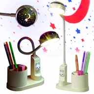 STOLNÁ LAMPA + STARS PROJEKTOR NOČNÝ PROJEKTOR RGB LED DOTYKOVÝ ORGANIZÁTOR STOLNÁ LAMPA + STARS PROJEKTOR NOČNÝ PROJEKTOR RGB LED DOTYKOVÝ ORGANIZÁTOR