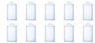 Púzdro na dve karty PVC VERTIKÁLNE MODRÁ. TRANSPARENT Typ 2K-V - 10 kusov Púzdro na dve karty PVC VERTIKÁLNE MODRÁ. TRANSPARENT Typ 2K-V - 10 kusov