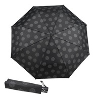 Automatický skladací dáždnik, odolný proti vetru, čierny dáždnik pre DARČEKOVÉHO dopplera
