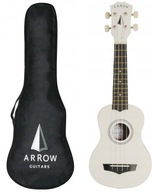 Ukulele Arrow Soprano s puzdrom Arrow PB10 WH Ukulele Arrow Soprano s puzdrom Arrow PB10 WH