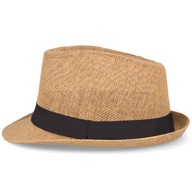 Trilby slamený klobúk pre letnú panamskú fedoru Trilby slamený klobúk pre letnú panamskú fedoru