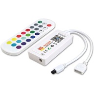 RGB CONTROLLER pre WiFi LED pásiky SMART TUYA aplikácia IR diaľkové ovládanie 5-24V
