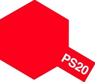 PS-20 Fluoresc Red sprejová lexanová farba Tamiya 86020 PS-20 Fluoresc Red sprejová lexanová farba Tamiya 86020