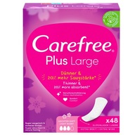 Carefree Plus Large hygienické vložky Light Scent 48 ks.