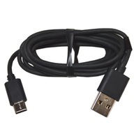 USB kábel, zástrčka A-Type-C, 1,5 m, čierny