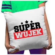 Vtipný vankúšik SUPER strýko Vtipný vankúšik SUPER strýko