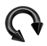 Čierna podkova so šiškami - PIERCING - 14.4.8 Čierna podkova so šiškami - PIERCING - 14.4.8