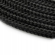 POLYPROPYLÉN Lanové lano 4mm pletené plachtenie ČIERNA 50 m POLYPROPYLÉN Lanové lano 4mm pletené plachtenie ČIERNA 50 m