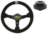 SEMIŠOVÝ ŠPORTOVÝ VOLANT BLACK COOL RBS M3 MPOWER + NABA BMW E46 SEMIŠOVÝ ŠPORTOVÝ VOLANT BLACK COOL RBS M3 MPOWER + NABA BMW E46