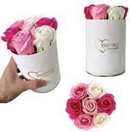 VALENTÍNSKY DARČEK FLOWERBOX MYDLOVÉ RUŽE VALENTÍNSKY DARČEK FLOWERBOX MYDLOVÉ RUŽE