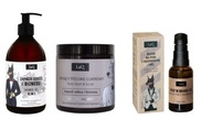LAQ DOBERMAN SET 3 kusy GEL 500 + PEELING + OLEJ LAQ DOBERMAN SET 3 kusy GEL 500 + PEELING + OLEJ