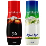 SODASTREAM Koncentrátová sada COLA a CITRÓN-LIMEKA SODASTREAM Koncentrátová sada COLA a CITRÓN-LIMEKA